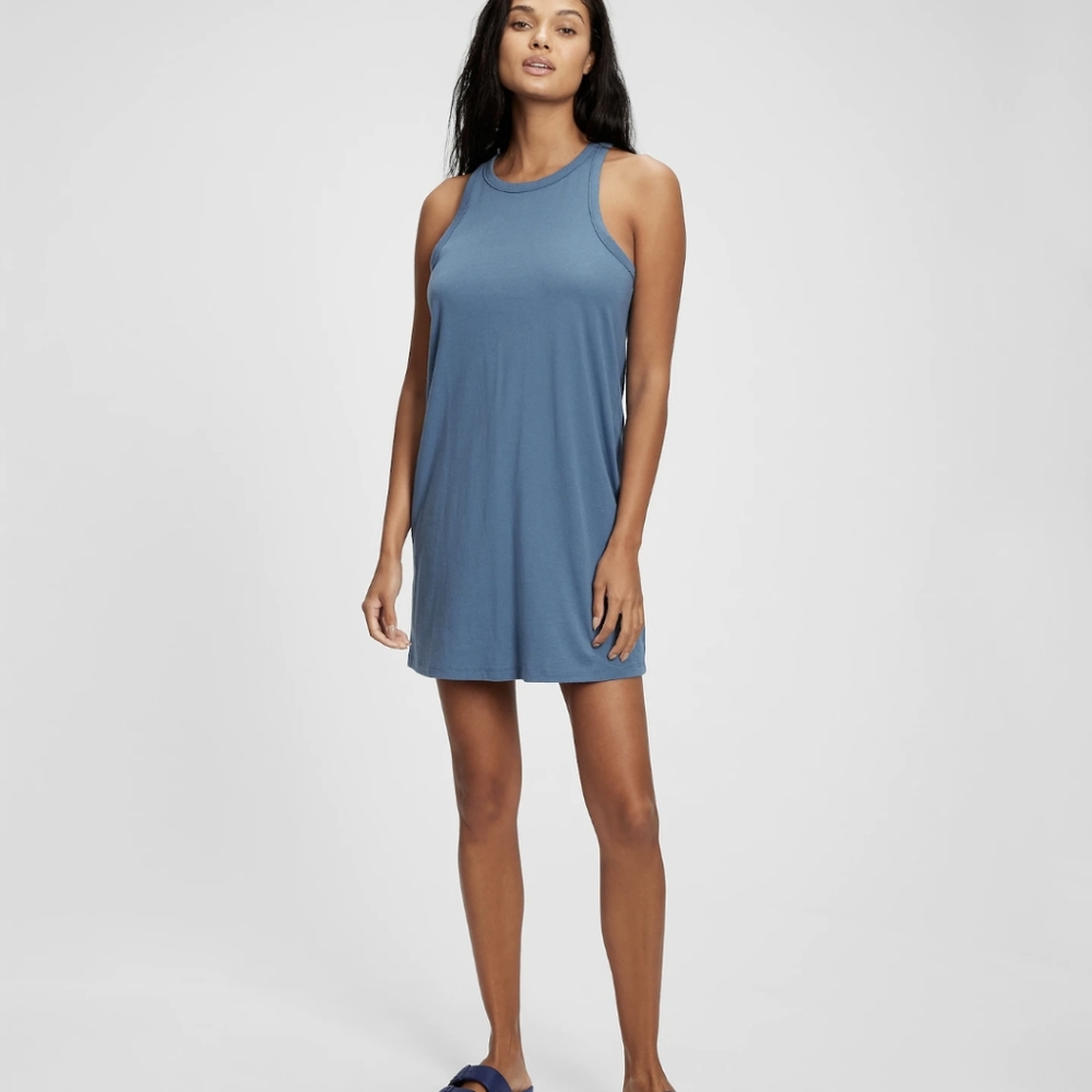 NWT Gap Racerback Mini Dress- Size M (tall)